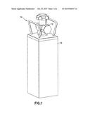 RECTANGULAR PARALLELEPIPED FLUID STORAGE AND DISPENSING VESSEL diagram and image