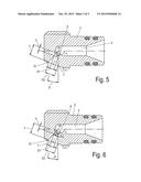 OUTLET NOZZLE FOR A CENTRIFUGE DRUM diagram and image