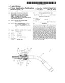 PLUG PART AND SOCKET PART FOR DETACHABLY CONNECTING A TUBE ELBOW OF A     GAS-COOLED WELDING TORCH TO A HOSE PACKET, AND CONNECTING DEVICE WITH     SUCH A PLUG PART AND SOCKET PART diagram and image