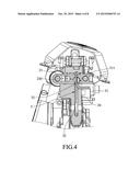 ADJUSTING DEVICE FOR AN ELECTRIC NAIL GUN diagram and image