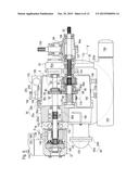 TRANSAXLE AND WORKING VEHICLE EQUIPPED WITH THE TRANSAXLE diagram and image
