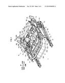 SPRING MEMBER MOUNTING STRUCTURE OF SEAT FRAME FOR VEHICLE diagram and image