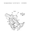 SPRING MEMBER MOUNTING STRUCTURE OF SEAT FRAME FOR VEHICLE diagram and image