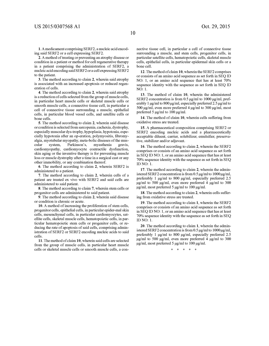 Medicament for atrophy treatment or increasing cell growth - diagram, schematic, and image 24