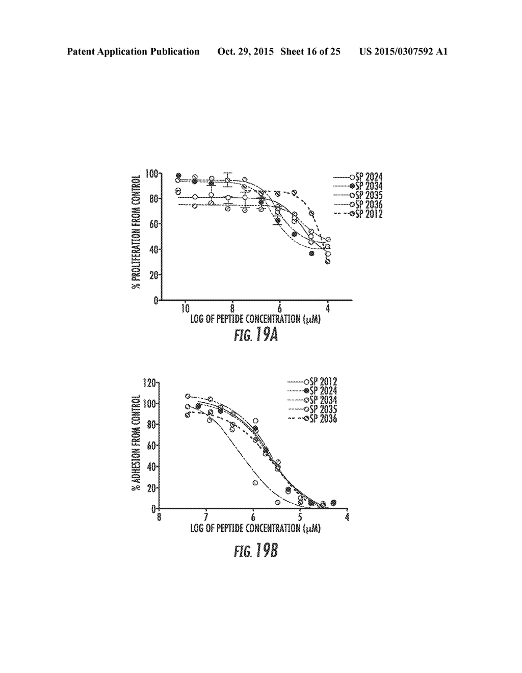 MIMETIC PEPTIDES DERIVED FROM COLLAGEN TYPE IV AND THEIR USE FOR TREATING     ANGIOGENESIS- AND LYMPHANGIOGENESIS- DEPENDENT DISEASES - diagram, schematic, and image 17