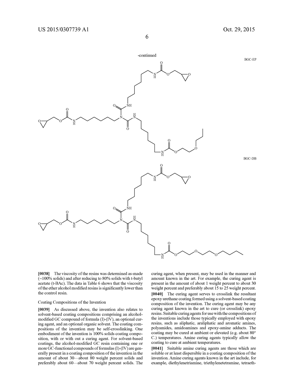 MODIFIED GLYCIDYL CARBAMATE RESINS - diagram, schematic, and image 11