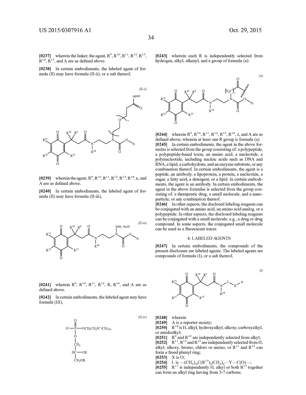 QUINONE-MASKED PROBES AS LABELING REAGENTS FOR CELL UPTAKE MEASUREMENTS - diagram, schematic, and image 52