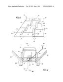 METHOD AND APPARATUS FOR DISTRIBUTING GRANULES ON A ROOF diagram and image