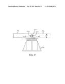 EXTENDED KERF CUT AND SPLINE RESTRAINT SYSTEM FOR ELEVATED FLOORING     SURFACES diagram and image