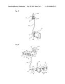 DOOR LOCKING DEVICE AND CONSTRUCTION MACHINE INCLUDING SAME diagram and image