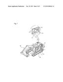 DOOR LOCKING DEVICE AND CONSTRUCTION MACHINE INCLUDING SAME diagram and image