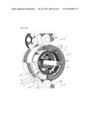 ROTARY PISTON ENGINE, IN PARTICULAR WITH ROTARY PISTONS CIRCULATING ABOUT     THE IGNITION CHAMBER diagram and image