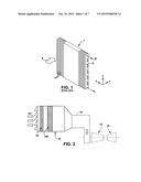 GAS TURBINE INLET HAVING INTEGRATED COILS AND MIST REDUCING VANES diagram and image