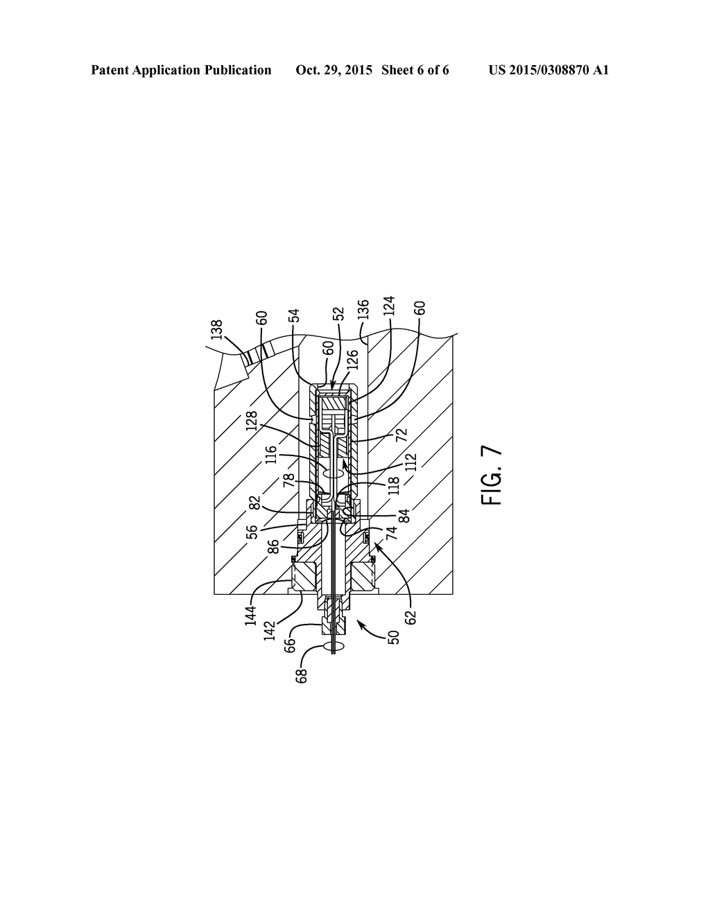 ACOUSTICALLY ISOLATED ULTRASONIC TRANSDUCER HOUSING AND FLOW METER - diagram, schematic, and image 07