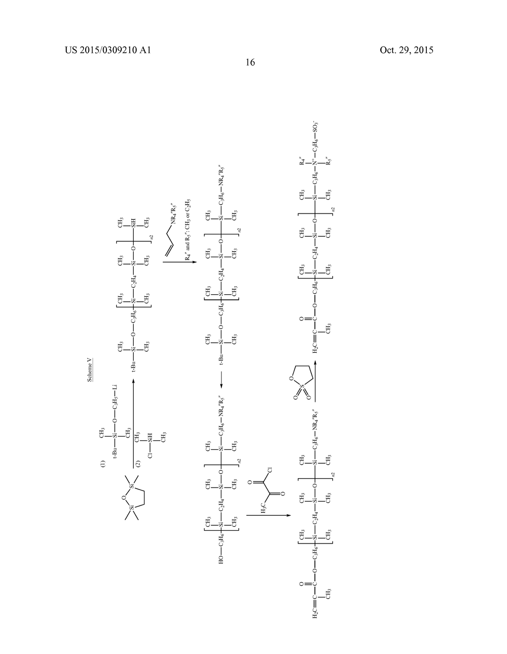 HYDROPHILIZED CARBOSILOXANE VINYLIC MONOMERS - diagram, schematic, and image 17