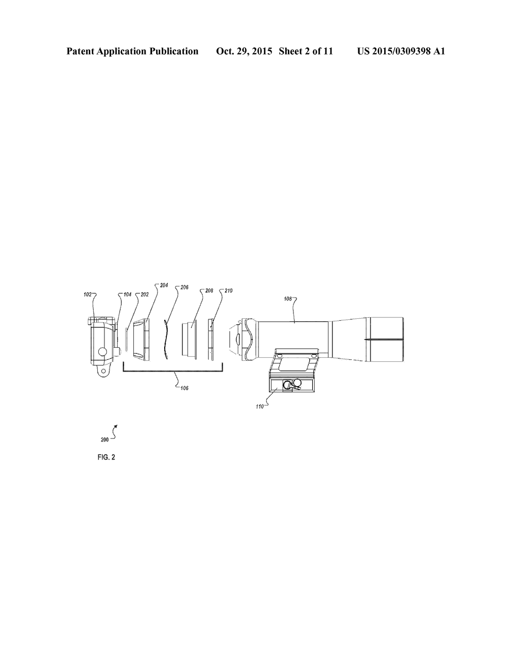 MOUNTABLE, AFOCAL ADAPTOR FOR A CAMERA - diagram, schematic, and image 03