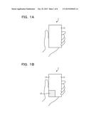 PORTABLE TERMINAL DEVICE AND INPUT CONTROL METHOD diagram and image