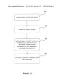 System for decomposing clustering events from managed infrastructures     coupled to a data extraction device diagram and image