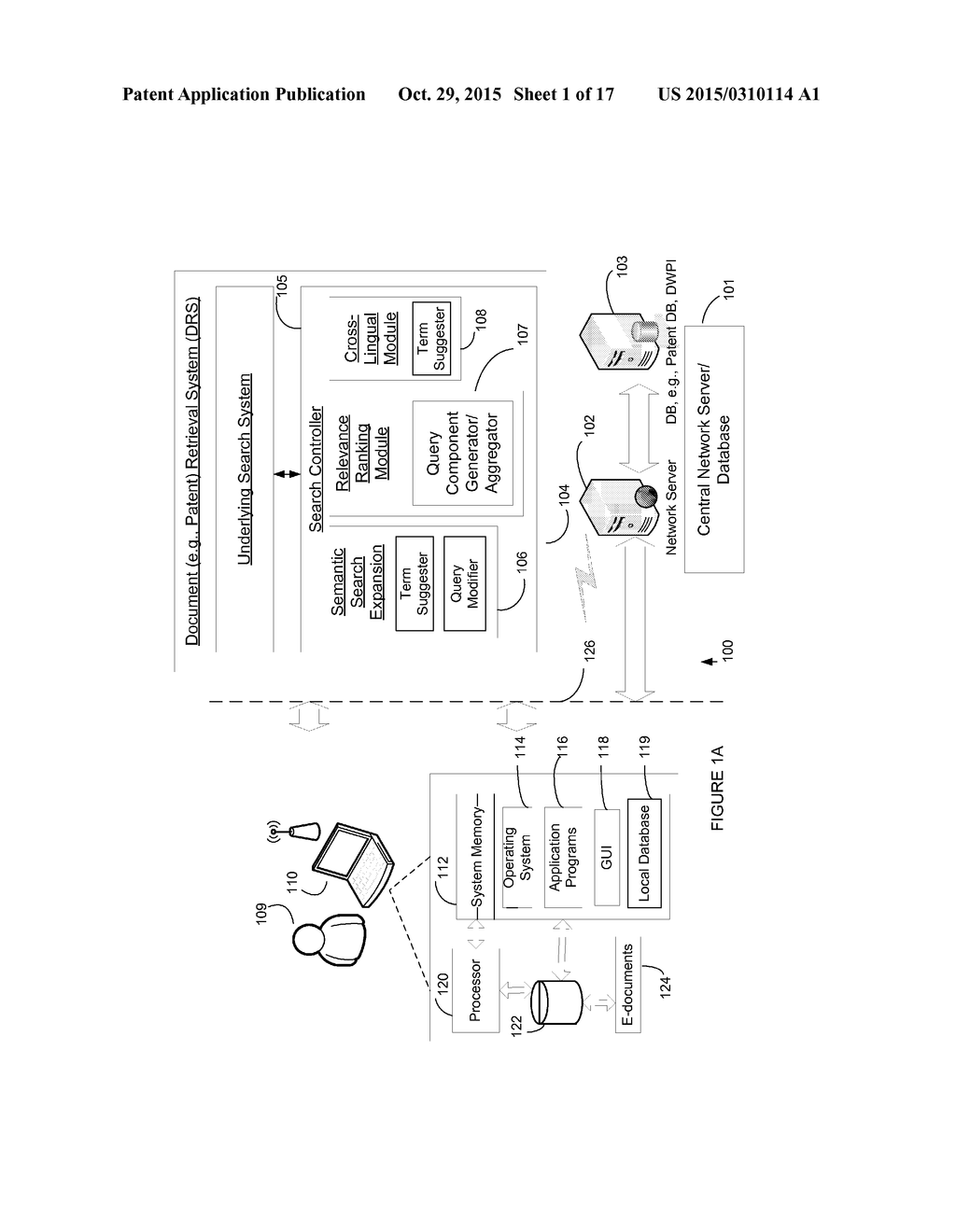 METHOD, SYSTEM AND SOFTWARE FOR SEARCHING, IDENTIFYING, RETRIEVING AND     PRESENTING ELECTRONIC DOCUMENTS - diagram, schematic, and image 02