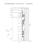 BACK SIDE ILLUMINATED IMAGE SENSOR WITH DEEP TRENCH ISOLATION STRUCTURES     AND SELF-ALIGNED COLOR FILTERS diagram and image