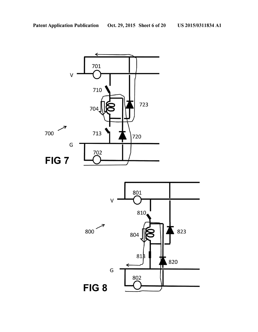 CONTROL CIRCUIT AND METHOD FOR CONTROLLING A MULTIPHASE MOTOR - diagram, schematic, and image 07