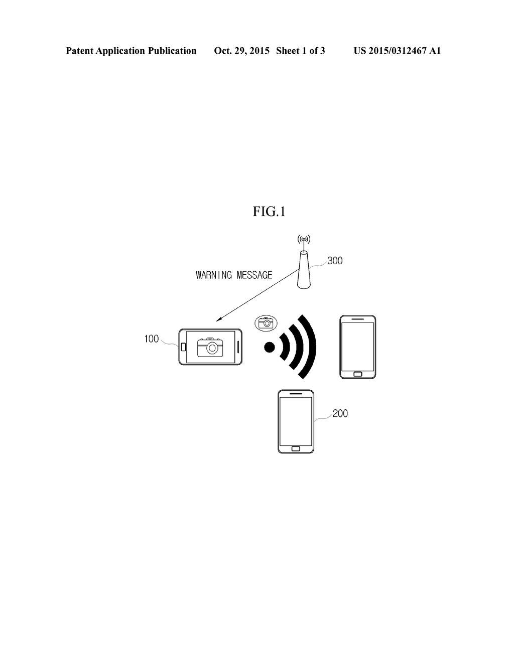 SYSTEM AND METHOD FOR INFORMING PHOTOGRAPHING USING WIRELESS COMMUNICATION - diagram, schematic, and image 02