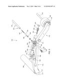 ROTARY CUTTING DECK HEIGHT OF CUT ADJUSTMENT MECHANISM diagram and image