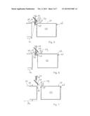 BALING PRESS WITH A ROPE TYING SYSTEM AND METHOD OF SUPPLYING ROPE TO A     KNOTTER OF A BALING PRESS diagram and image