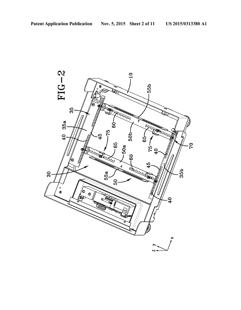 ADJUSTABLE SCANNER MOUNTING ASSEMBLY AND METHOD - diagram, schematic, and image 03