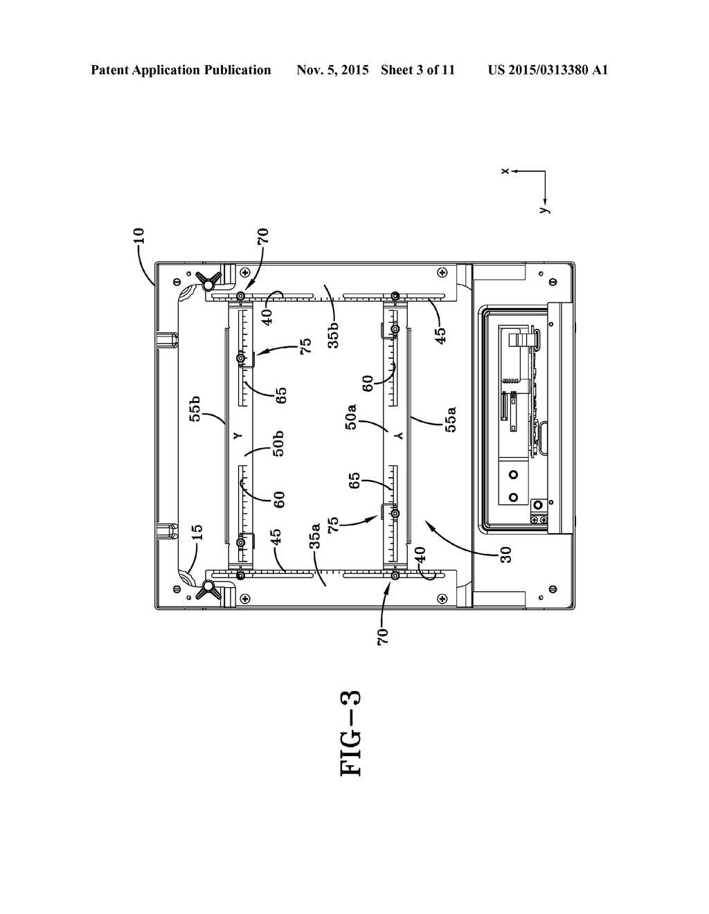 ADJUSTABLE SCANNER MOUNTING ASSEMBLY AND METHOD - diagram, schematic, and image 04