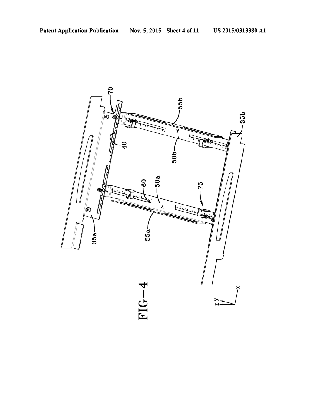 ADJUSTABLE SCANNER MOUNTING ASSEMBLY AND METHOD - diagram, schematic, and image 05
