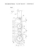 ADHESIVE ROLLER-TYPE CLEANING TOOL diagram and image