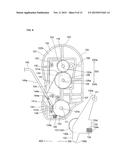 ADHESIVE ROLLER-TYPE CLEANING TOOL diagram and image