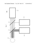 ABERROMETER (OR THE LIKE) HAVING AN ASTIGMATIC TARGET diagram and image