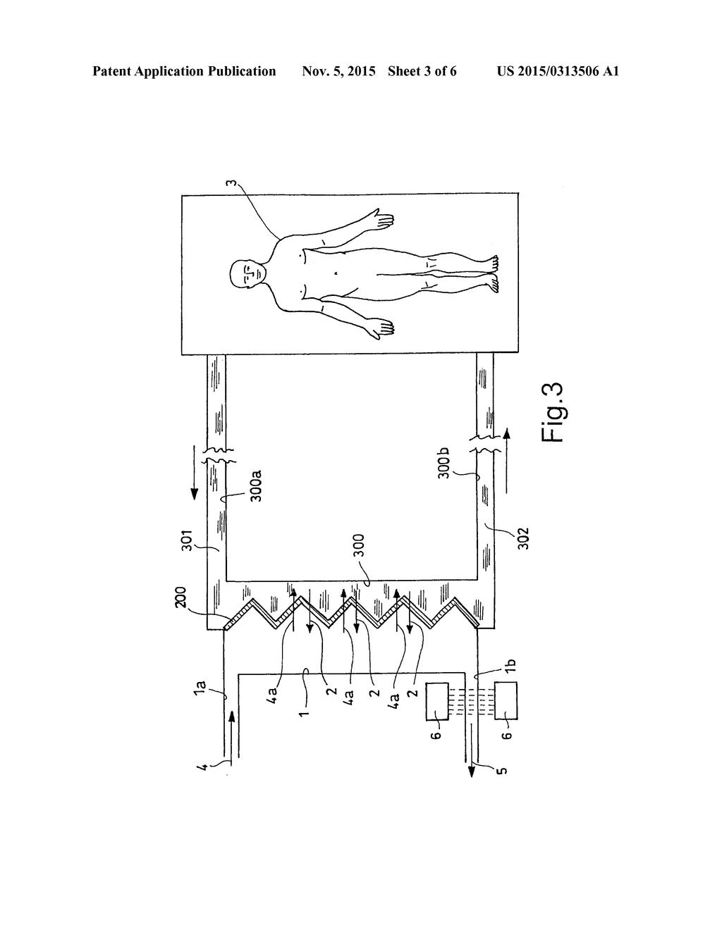 PROCESS AND APPARATUS FOR THE DETECTION OF THE CONCENTRATION AND/OR AMOUNT     OF CARBON DIOXIDE PER UNIT OF TIME CONTAINED IN A FLOW OF GAS TO BE     MONITORED - diagram, schematic, and image 04