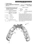MOCKUP REPRESENTING A DENTAL ARCH INCLUDING ANALOGS APPROXIMATING     ORTHODONTIC BRACKETS AND METHOD OF MAKING THE MOCKUP diagram and image