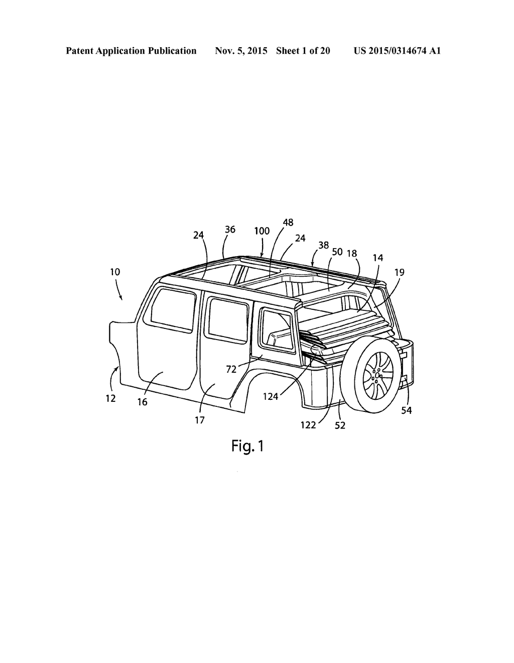 MODULAR ROOF ASSEMBLIES FOR VEHICLES - diagram, schematic, and image 02