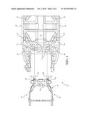 SUBFRAME FOR VEHICLE INCLUDING LEVER FOR DETACHING SUBFRAME FROM UNDERBODY     DURING FRONT IMPACT diagram and image