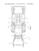 SUBFRAME FOR VEHICLE INCLUDING LEVER FOR DETACHING SUBFRAME FROM UNDERBODY     DURING FRONT IMPACT diagram and image