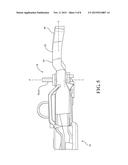 SUBFRAME FOR VEHICLE INCLUDING LEVER FOR DETACHING SUBFRAME FROM UNDERBODY     DURING FRONT IMPACT diagram and image