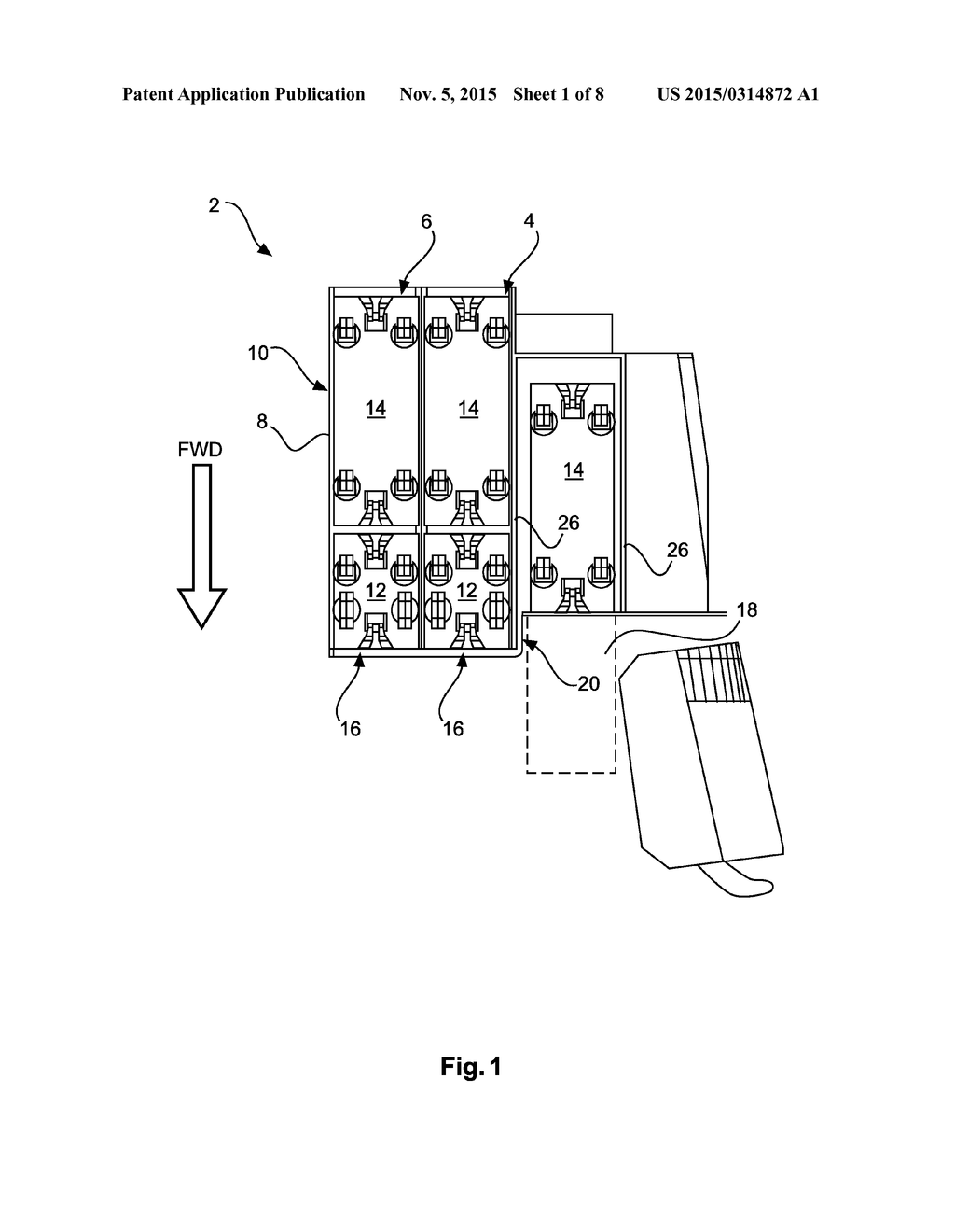 Galley Segment For A Cabin Of A Vehicle, Cabin Of A Vehicle And Aircraft     Having A Cabin With Such A Galley Segment - diagram, schematic, and image 02