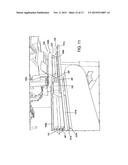 DEVICE FOR PACKAGING A PRODUCT IN AN ENVELOPE diagram and image