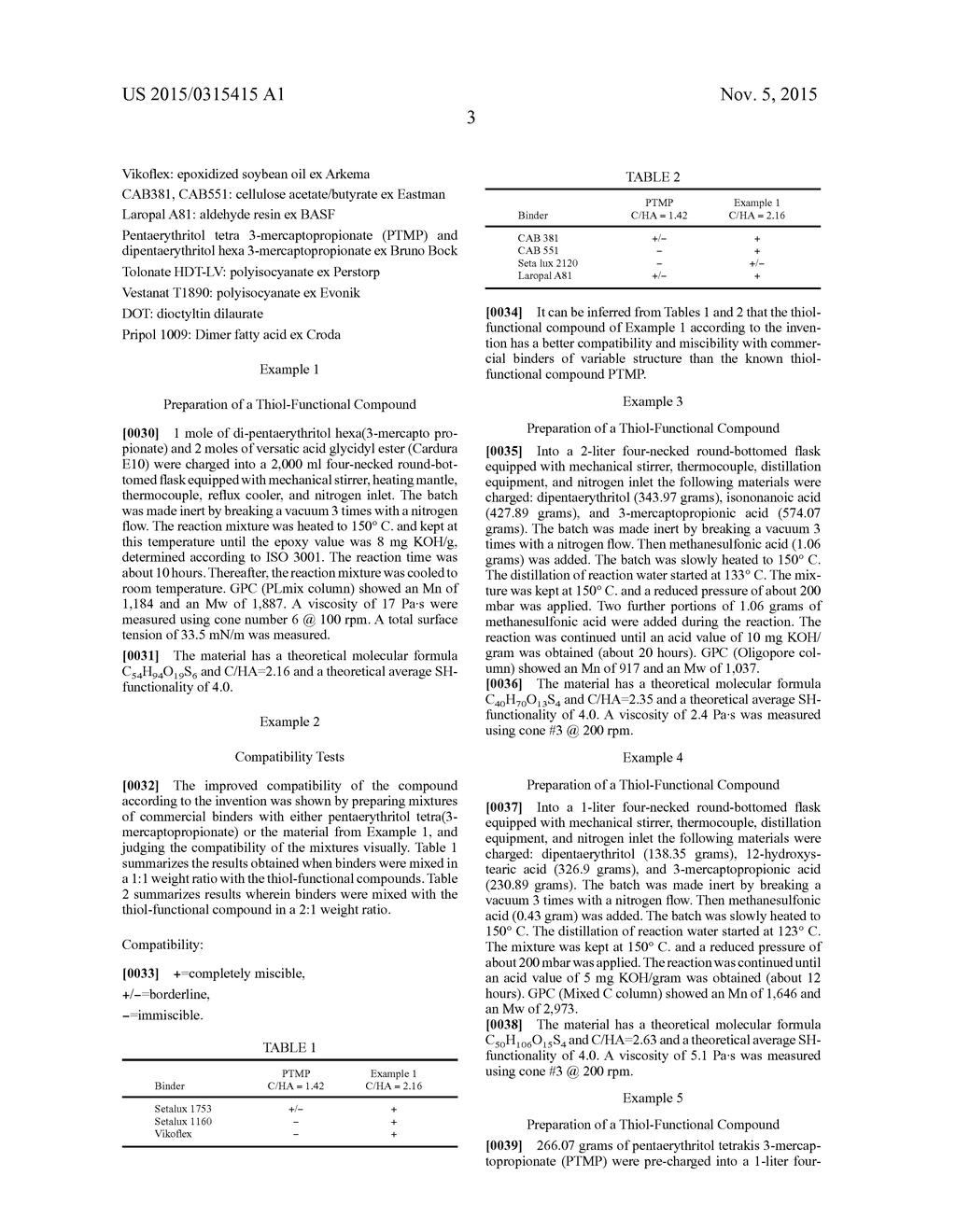 THIOL-FUNCTIONAL COMPOUND - diagram, schematic, and image 04