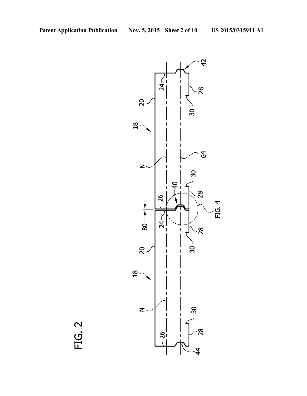 MINE VENTILATION STRUCTURE AND A DECK PANEL FOR SUCH A STRUCTURE - diagram, schematic, and image 03