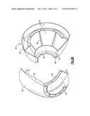 GAS TURBINE ENGINE WITH REINFORCED SPINNER diagram and image