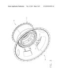 PRESSURE FED OIL DRAIN FOR GAS TURBINE ENGINE SUMP diagram and image