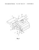 HOLDER FOR A PROFILED RAIL diagram and image