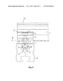 HOLDER FOR A PROFILED RAIL diagram and image