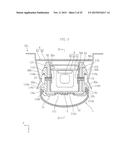 LED LAMP WITH LIGHT-DIFFUSING END CAP diagram and image