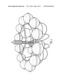 Chandelier with Counterweight Height Adjustment System diagram and image